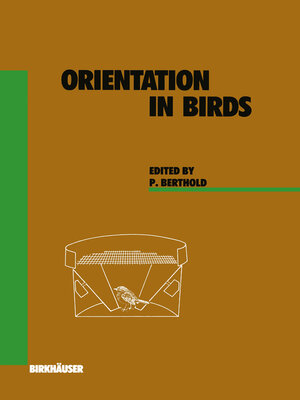 cover image of Orientation in Birds